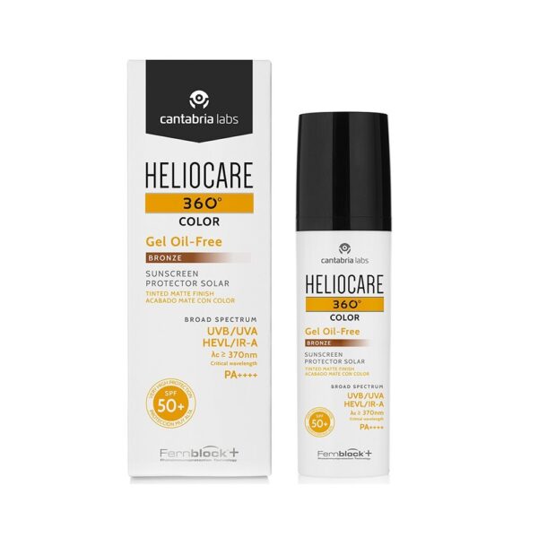 HELIOCARE 360 GEL TOQUE SECO SPF 50+ COLOR BRONZE