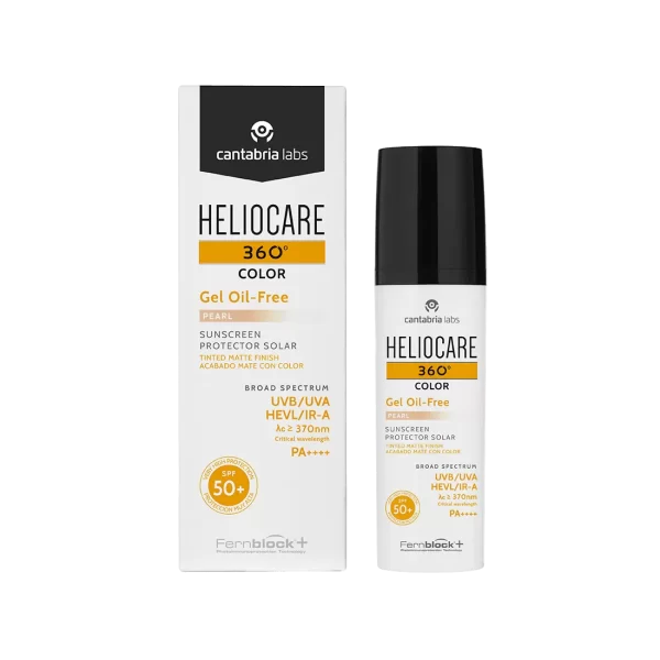 HELIOCARE 360 GEL TOQUE SECO SPF 50+ COLOR PERLA