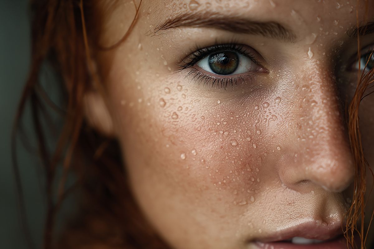 Rostro radiante con piel saludable tras tratamiento estético