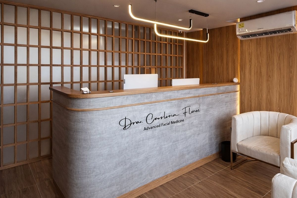 Clínica de estética orofacial en Armenia Quindío Dra Carolina Flórez – recepción consultorio facial médico
